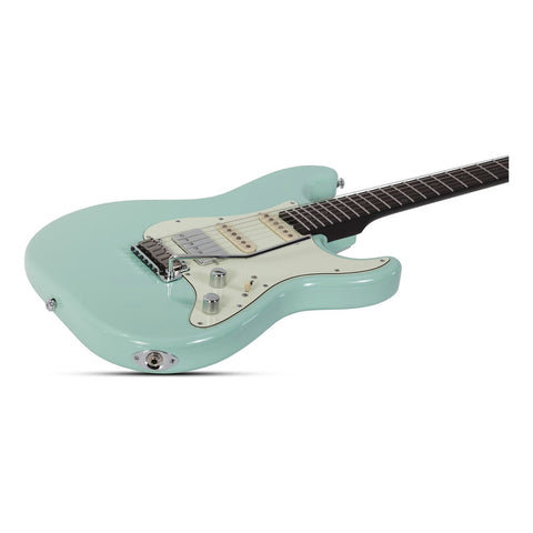 Guitarra Schecter Nick Johnston Trad 10 Anniversary Green Ébano Diestro Verde Claro