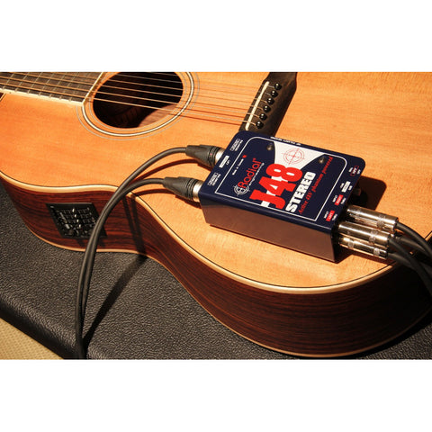 Caja Directa Activa Estéreo P/instrumento Radial J48 Stereo