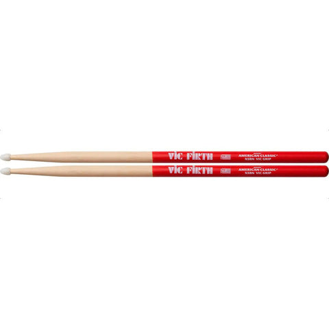 Vic Firth X5bnvg Baquetas 5b Punta Nylon Batería Percusión Color Natural