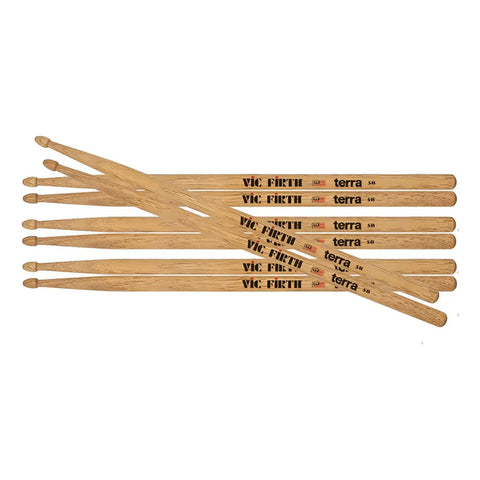 Baquetas Vic Firth Terra Mod. P5bt4pk Natural 5b
