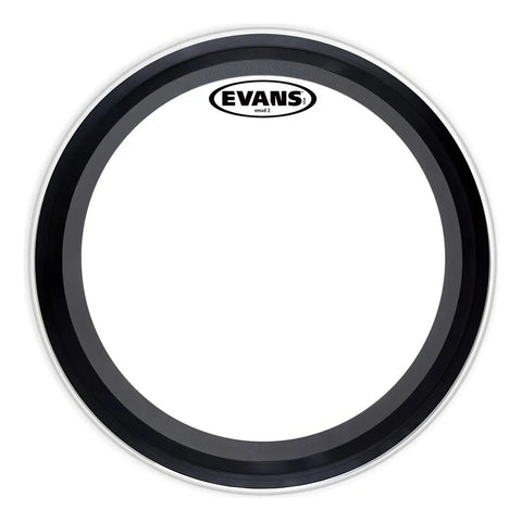 Parche Evans 24 Bombo Tambora Bd24emad2 Transparente