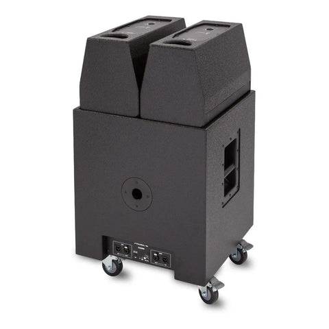 Sistema Activo 2 Satelites 8 PuLG Subwoofer 12 Proel Lt812a Color Negro