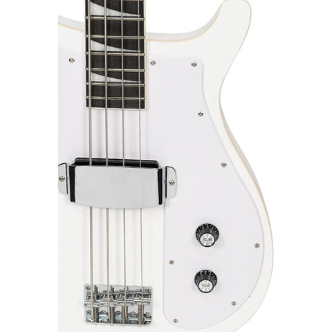 Mars Rknbkr Bajo Mars Eléctrico Rickenbacker Solid White Diestro White Solid