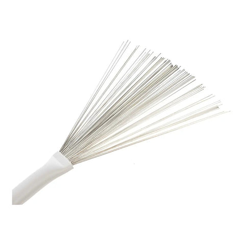 Par Escobillas Cepillo De Alambre Jazz Brush Vic Firth Wb Color Blanco