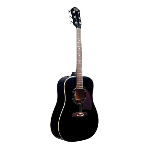 Guitarra Acústica Oscar Schmidt Og2 6 Cuerdas Dreadnought Tapa Abeto Black