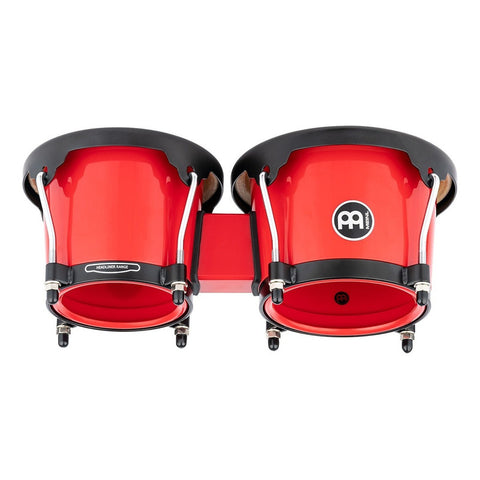 Meinl Hb50 Red Bongos De Plástico Abs 6.5 Y 7.5 Pulgadas