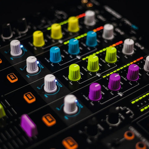 Tapas De Perillas P/potenciómetros Reloop Knob Cap Set Whi