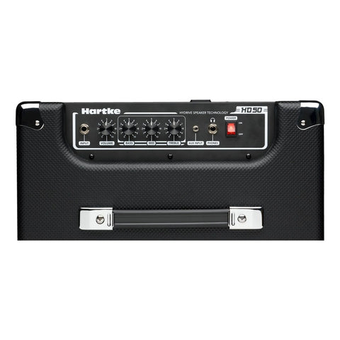 Amplificador De Bajo Hartke Hd50 Combo Color Negro