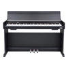 Piano Digital Elegante Con Mueble, Pedales Nux Nck-330 Color Negro