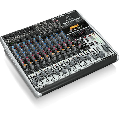 Mezclador De Efectos, 18 Canales, Usb, Behringer Qx1832usb