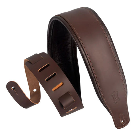 Tahali P/guitarra Dark Brown Levys M26pd-dbr_dbr Cafe Oscuro Amped Leather
