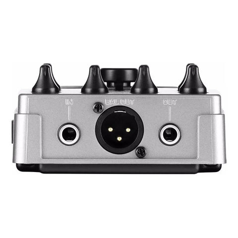 Pedal Modelador De Amplificador P/ Bajo, Behringer Bdi-21 Plateado