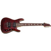 Guitarra Eléctrica Schecter Omen Extreme-7 De Caoba Black Cherry Con Diapasón De Palo De Rosa