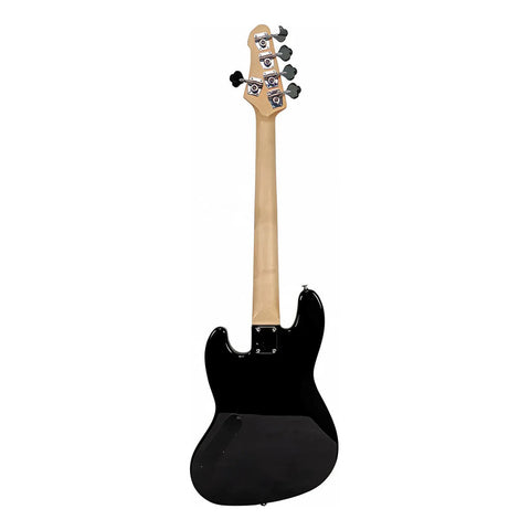 Bajo Mars Jb-5 Deluxe Activo  5 Cuerdas Jazz Bass Blue Shade Diestro Blue