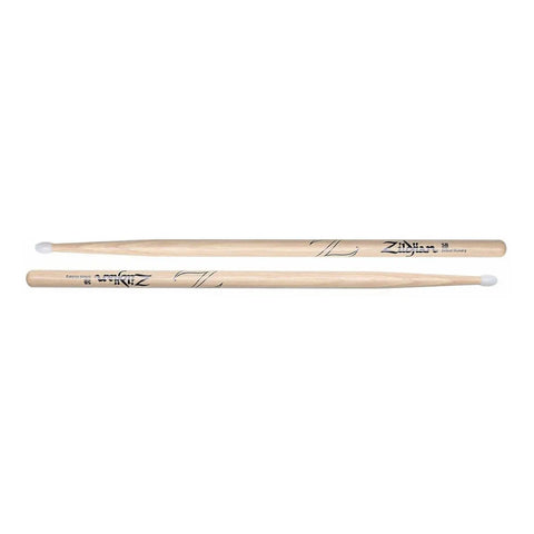 Baquetas 5b Nylon Drumsticks Hickory Series Zildjian Z5bn Natural 5b