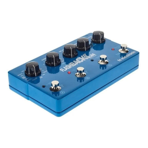 Pedal De Efecto Tc Electronic Flashback 2 X4 Delay Celeste