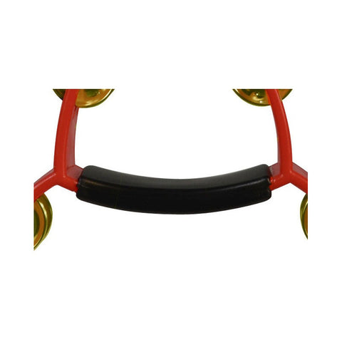 Pandero Forma De Media Luna Color Rojo New Beat 818 Rojo