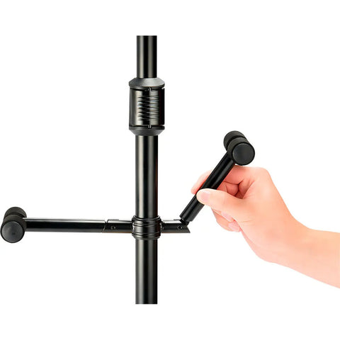 Hercules Gs422 Plus Soporte Base Para 2 Guitarras Negro