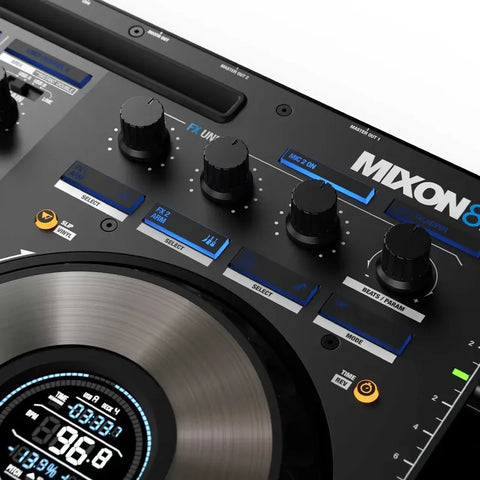 Controlador De Dj Híbrido Reloop Mixon 8 Pro Negro