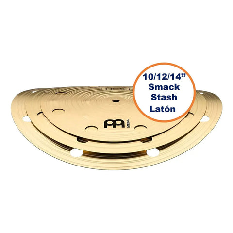 Meinl Hcs024sm Stack Platillo 10/12/14 Pulgadas Hcs Batería Color Dorado