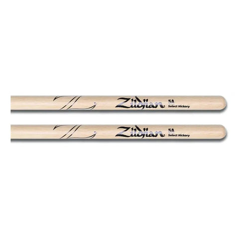 Baquetas Zildjian Z5an 5a Punta Nylon Naturales Color Natural