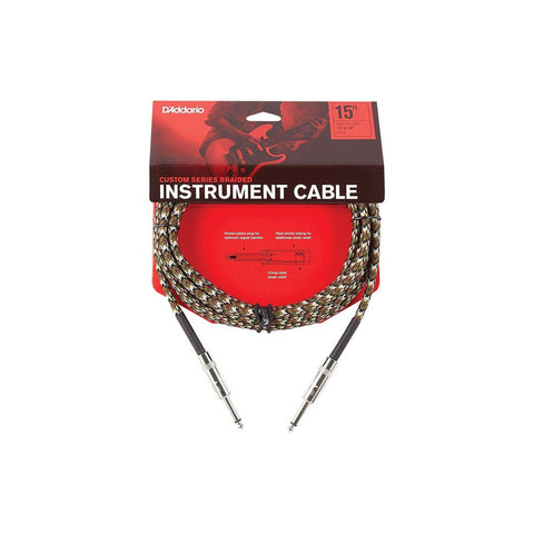 Daddario Pw-bg-15cf Cable Instrumento Guitarra Bajo 4.5 Mts