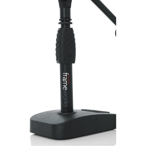 Soporte Telescópico Frameworks Gfw-mic-0822 Negro Para Escritorio