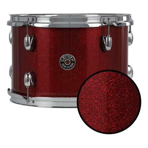 Bateria Gretsch S/stands Ct. Club 3 Pz Dark Cherry Sparkle Nogal Satinado