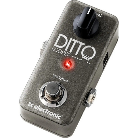 Pedal Generador D/loops P/guitar, Tc Electronic Ditto Looper Gris