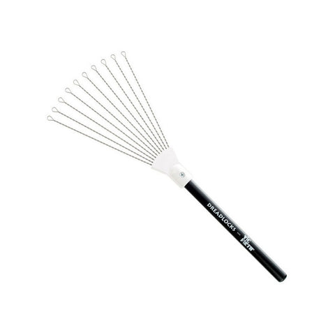 Par Escobillas Para Efectos Dreadlocks Rake Vic Firth Dlks Oscuro