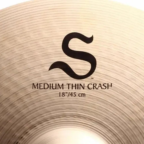 Zildjian Platillo 18'' Serie S Medium Thin Crash S18mtc