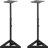 Par Bases Stands P/ Monitor Ajustable, Quiklok Bs300 Color Negro