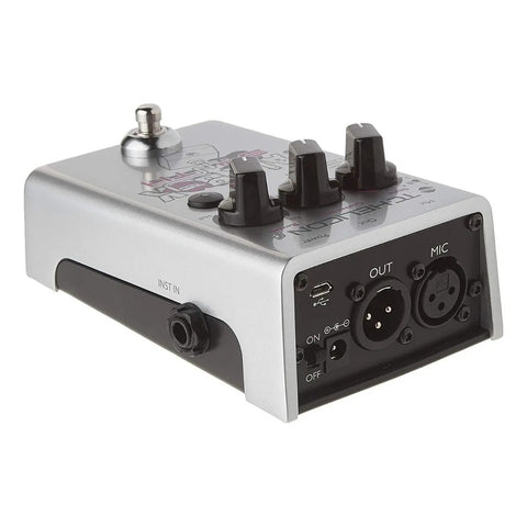 Pedal Tc Helicon Talkbox Synth Para Voces O Guitarra Color Gris
