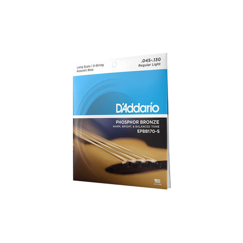 Encord Bastilon 5c .045 D'addario Bronce Fosforoso Epbb170-5