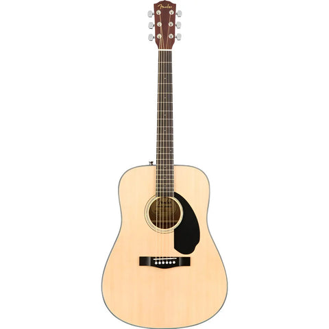 Paquete De Guitarra Acústica Fender Cd60s V2 Natural Diestro