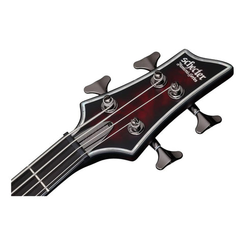 Bajo Eléctrico Schecter Hellraiser Extreme-4 Crimson Red Bur Diestro Rojo Mate 4