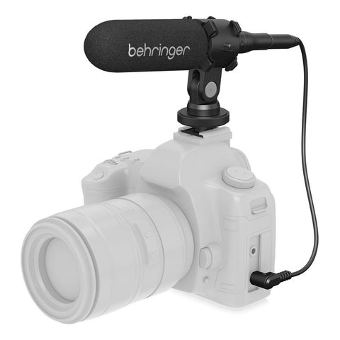 Micrófono De Condensador Tipo Shotgun Behringer Video Mic Negro