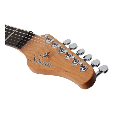 Guitarra Eléctrica Atomic Schecter Nick Johnston Trad-ds Aco Diestro Ébano