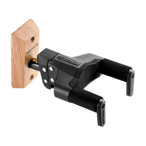 Hercules Gsp38wb Soporte Para Guitarra De Pared Color Negro