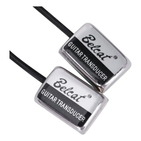 Pastilla Belcat Egt-202 Acústica Negra Para Guitarra Pasivo Negro