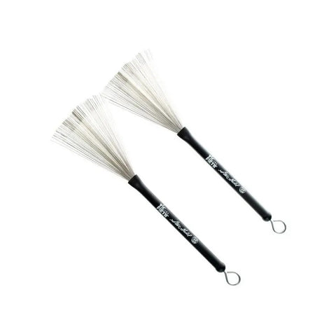 Vic Firth Sgwb Par De Escobillas Steve Gadd Baquetas Color Negro