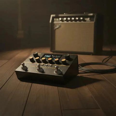 Pedal Nux Modelo Nma-3aap Amp Academy Stomp Black