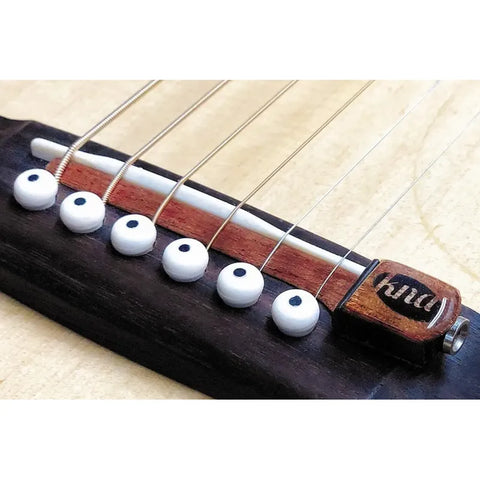 Pastilla P/ Guitarra Acústica Kna Sg-1 Piezoeléctrico Pasivo Negro