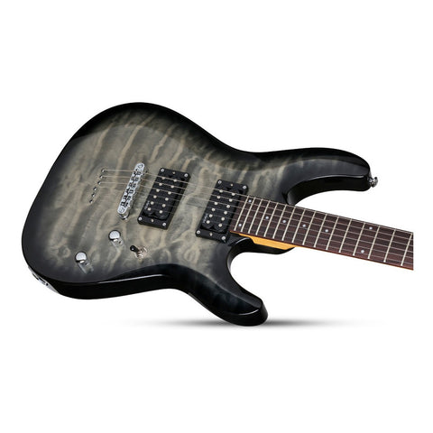 Guitarra Eléctrica 6 Cuerdas Zurda Schecter C-6 Plus Lh Zurdo Negro
