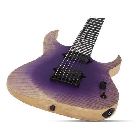 Guitarra Schecter Elect. John Browne Tao-7 Ozone Burst Diestro Índigo Ébano