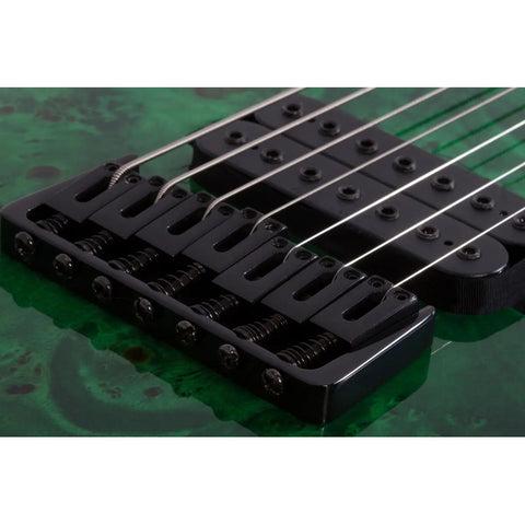 Guitarra Eléctrica 7 Cuerdas Aqua Burst Schecter C-7 Pro Aqb Diestro Aqua Burst Wengué