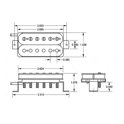 Pastilla Humbucker Seymour Duncan Aph-2n Slash Alnc Ii Rvz