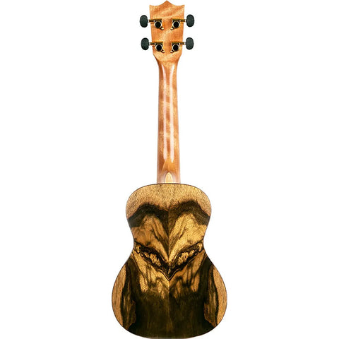 Ukelele Concierto Flight Duc430 Dao 18 Trastes Con Funda Marrón
