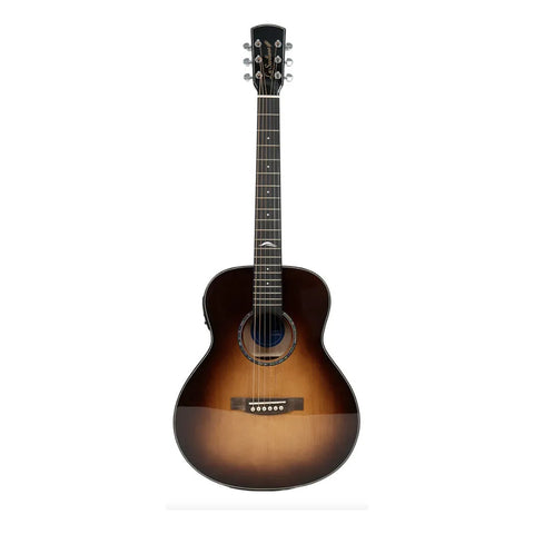 Guitarra Electroacústica La Sevillana Gs-513eq Sunburst Café Diestro