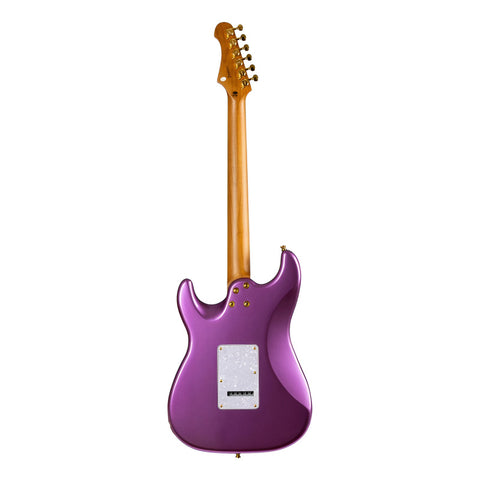 Guitarra Eléctrica Stratocaster Jet Guitars Js-480 Violeta Material Del Diapasón Palisandro Orientación De La Mano Diestro